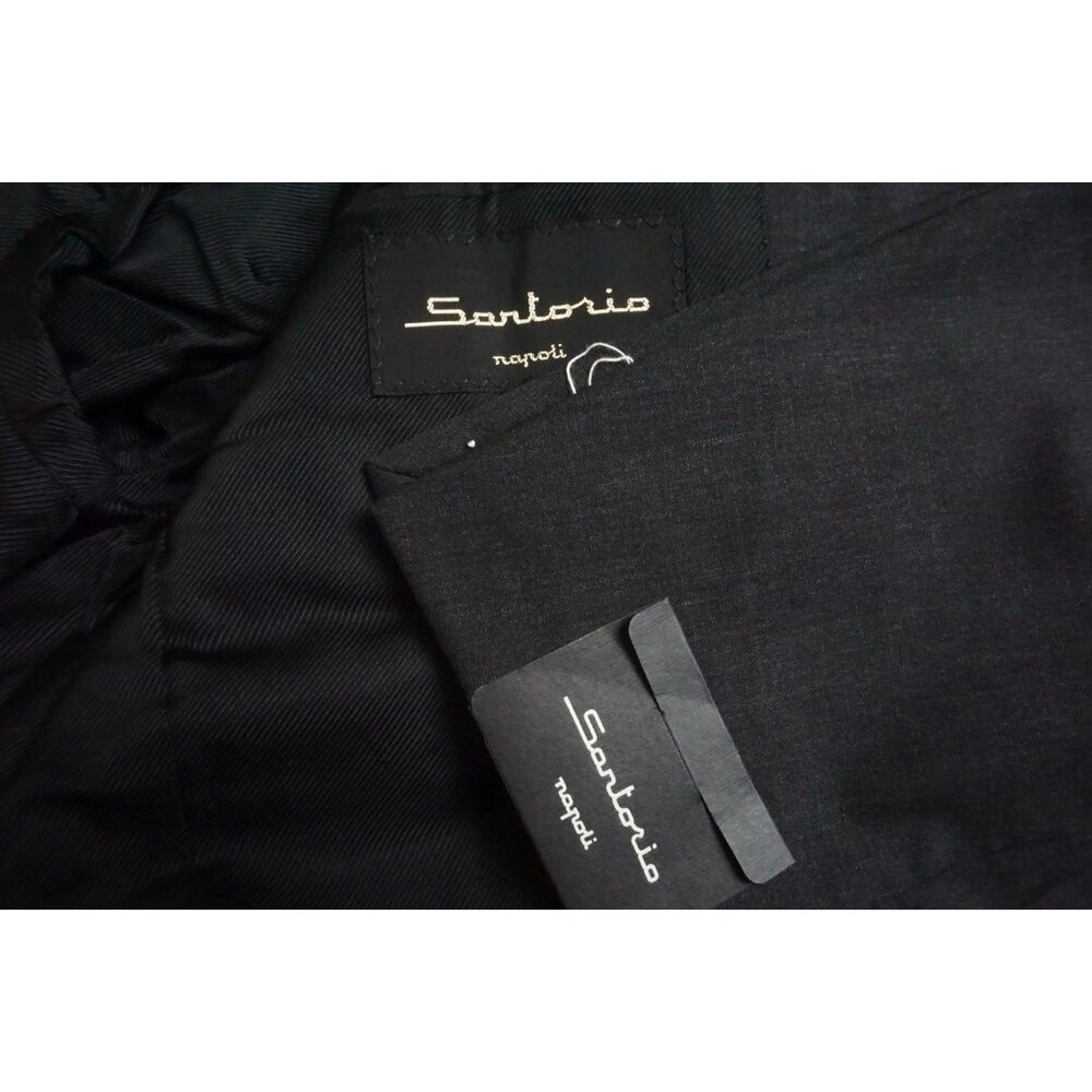 Sartorio Napoli Gray S120s Wool 2 Pc Suit Jacket Pants 40R BRAND NEW